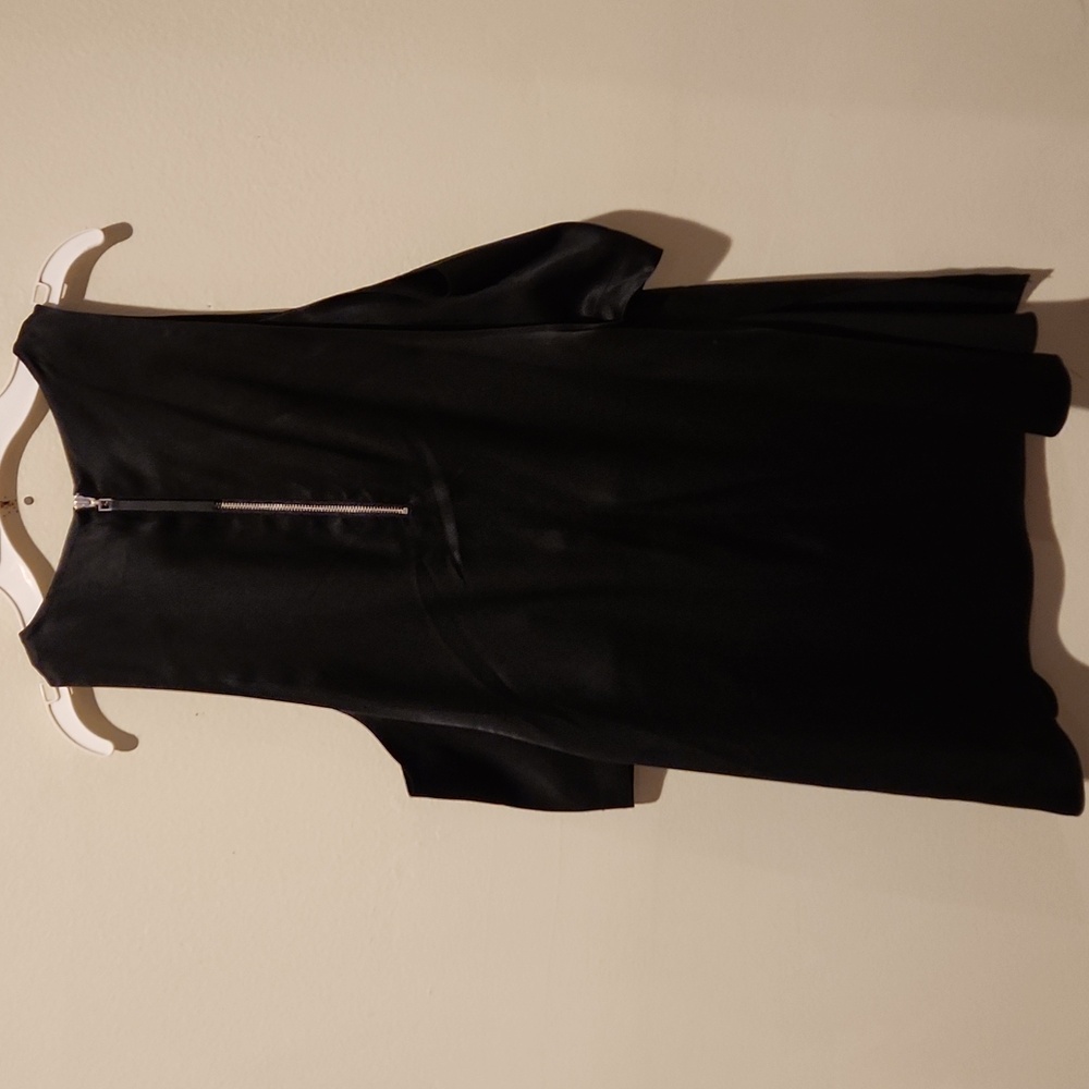 ❤️ NWOT! HELMUT LANG SILK / SATIN LAYERED SLEEVELESS TOP, LARGE - Picture 12 of 14